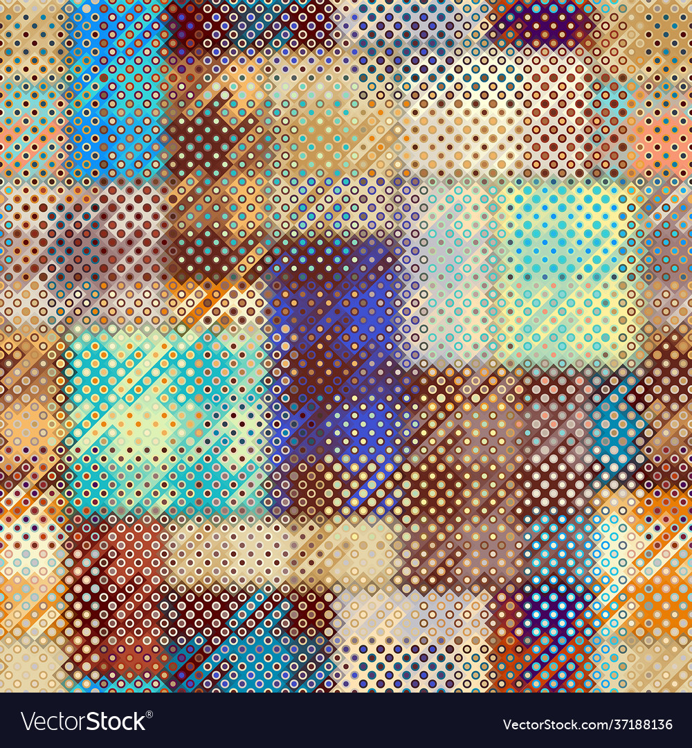 Geometric abstract pattern in low poly style vector image Geometric abstract pattern in low poly style