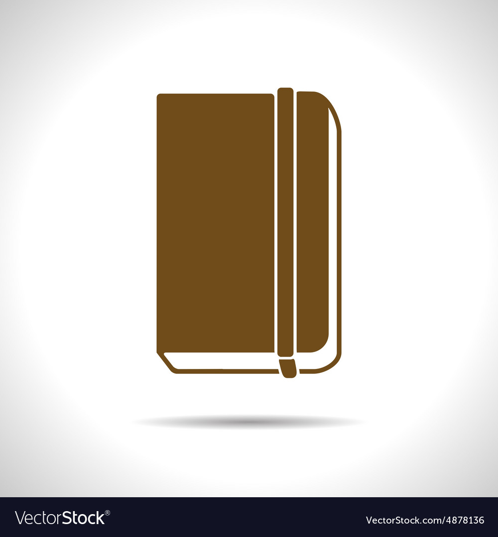 Notebook icon eps10