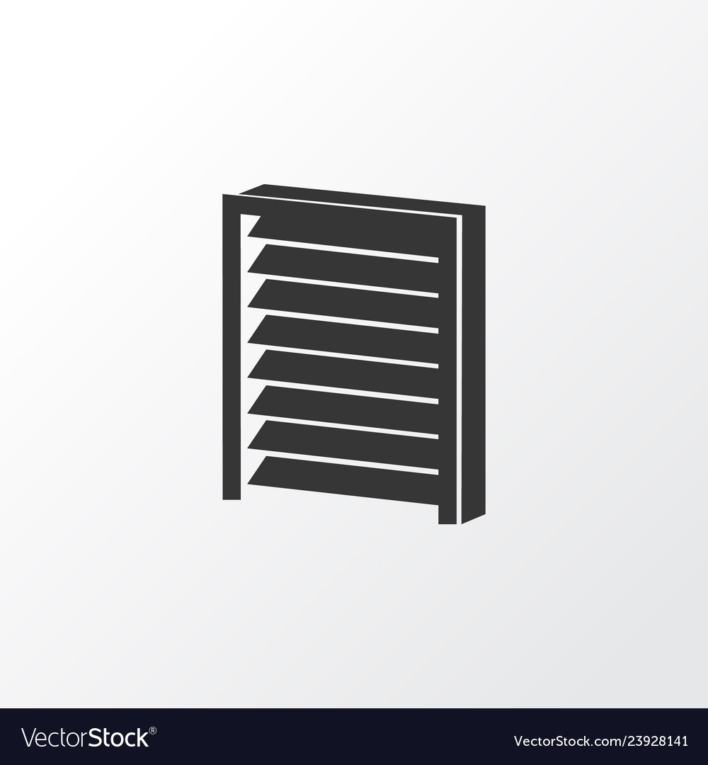 Louvers icon symbol premium quality isolated Vector Image