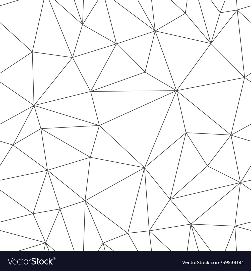 Seamless linear pattern forms triangles