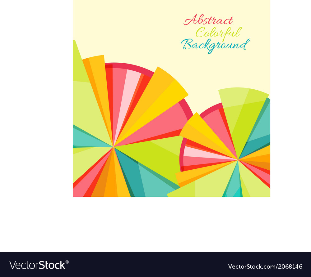 Abstract colorful background