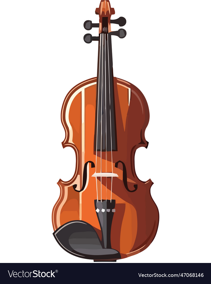 Classical violin Royalty Free Vector Image - VectorStock