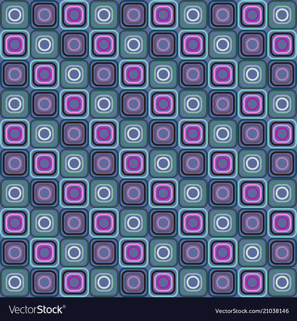 Geometric Square Pattern