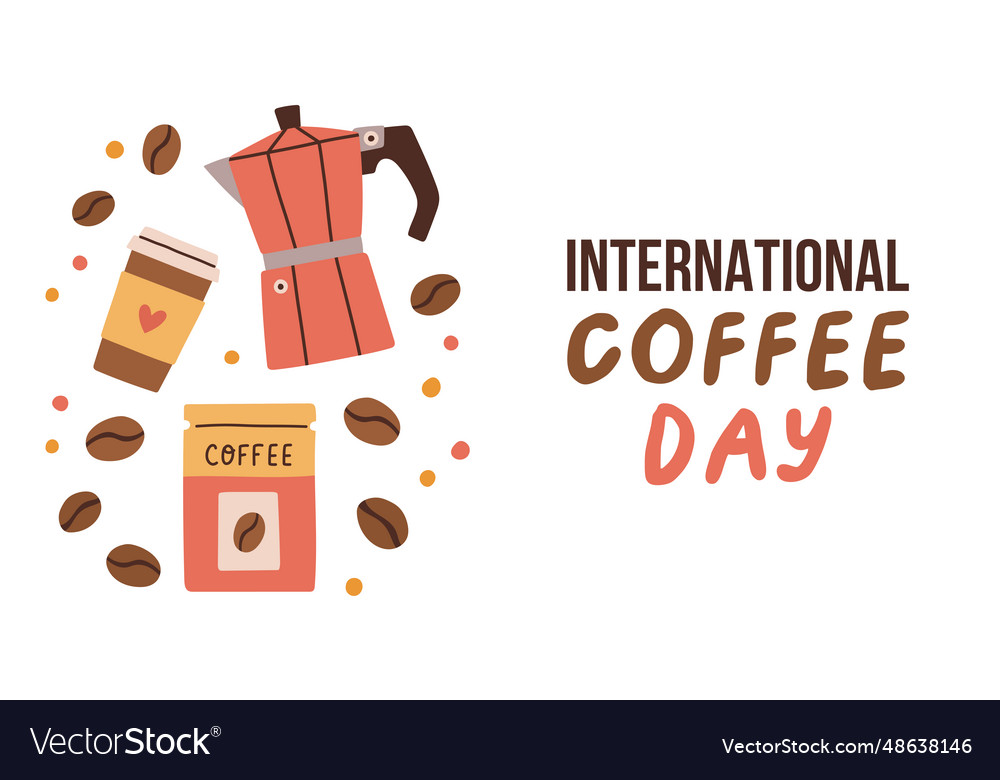 International Coffee Day Concept