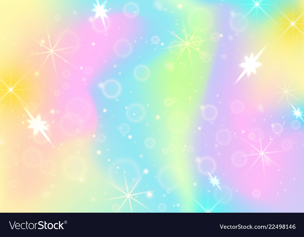Iridescent Hologram Background
