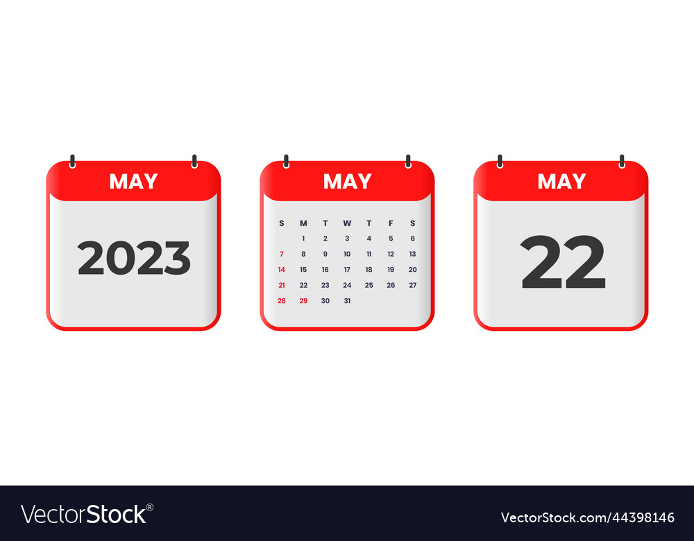 may-2023-calendar-design-22nd-2023-calendar-vector-image
