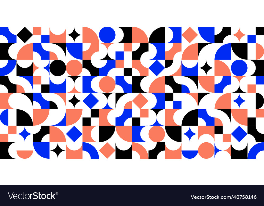 Seamless geometric pattern abstract background