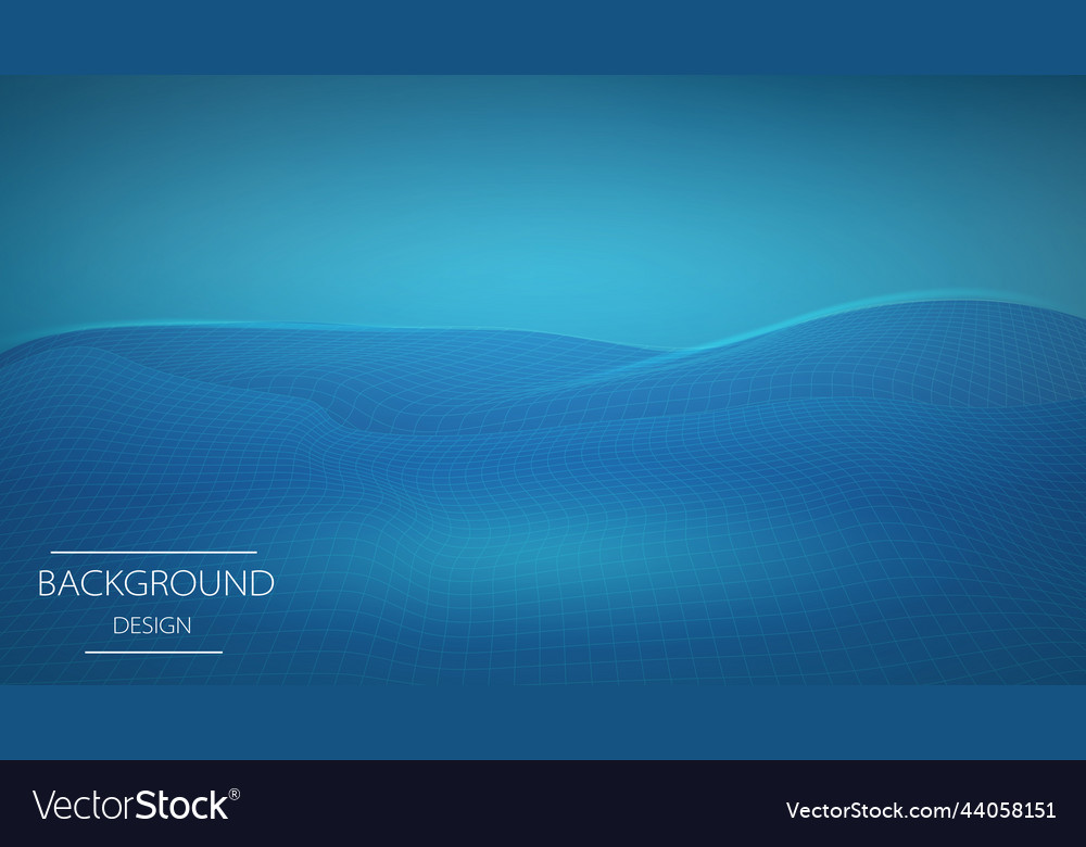 Abstract dynamic lines wave background