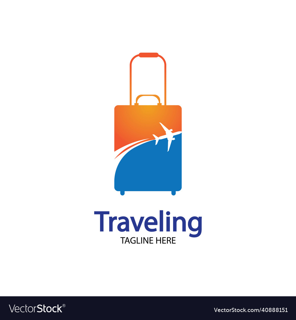Travel logo holidays tourism business trip