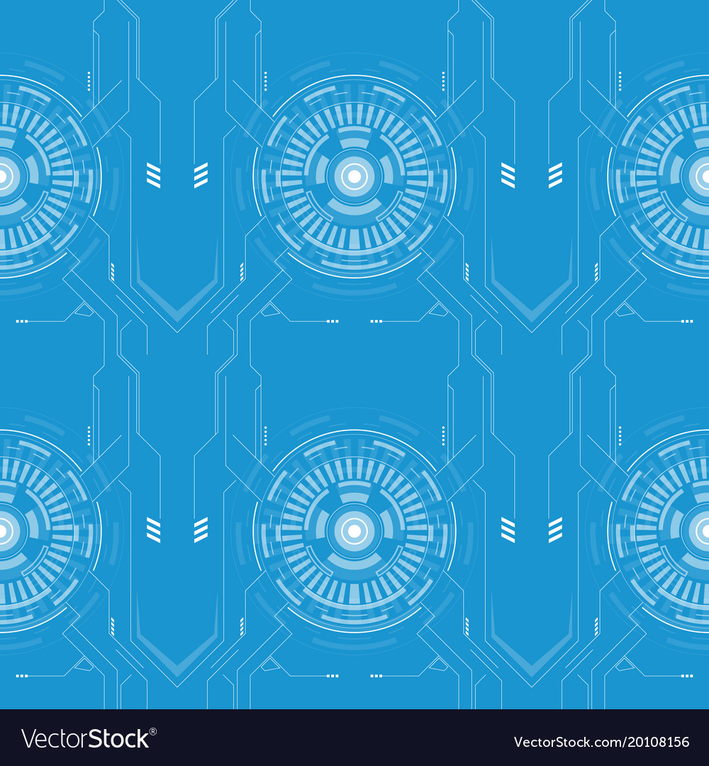 Abstract techno line pattern