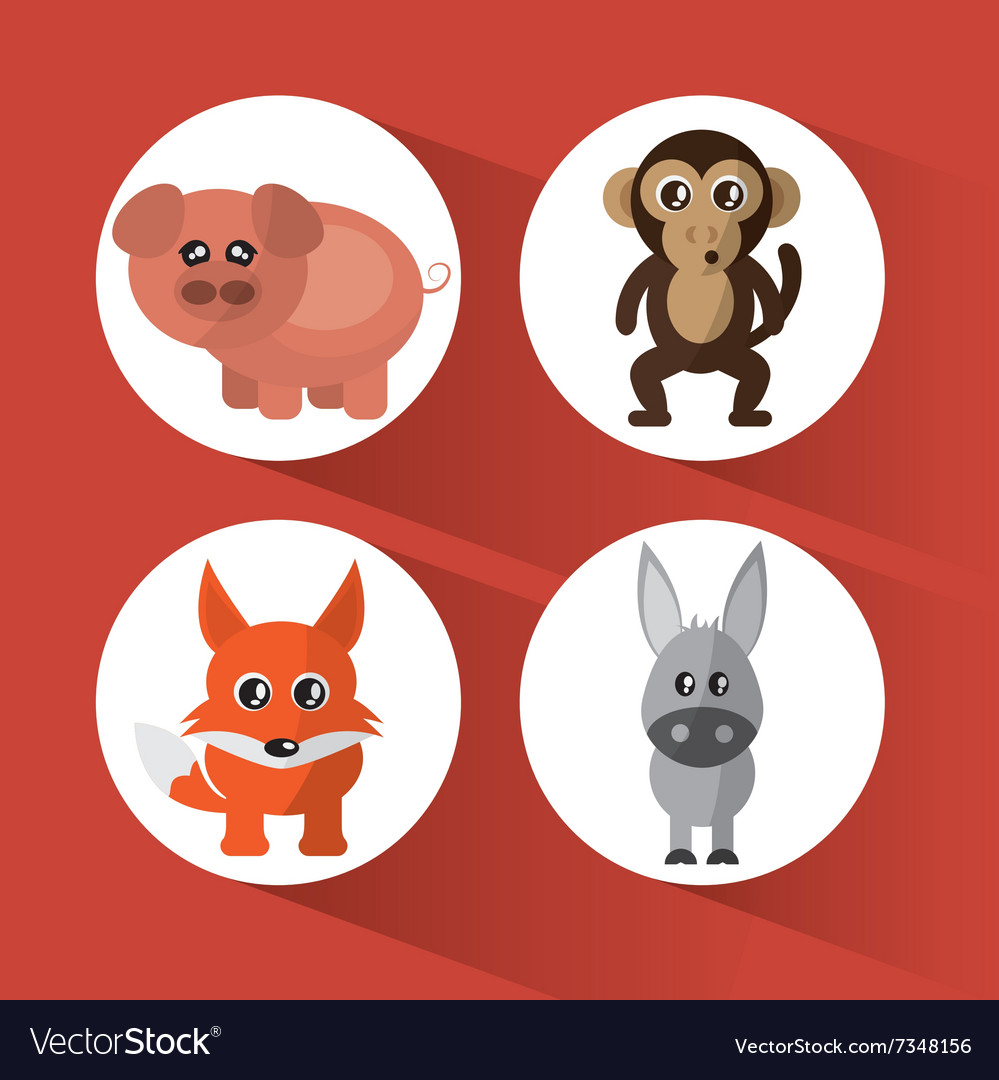 Animal cartoon design