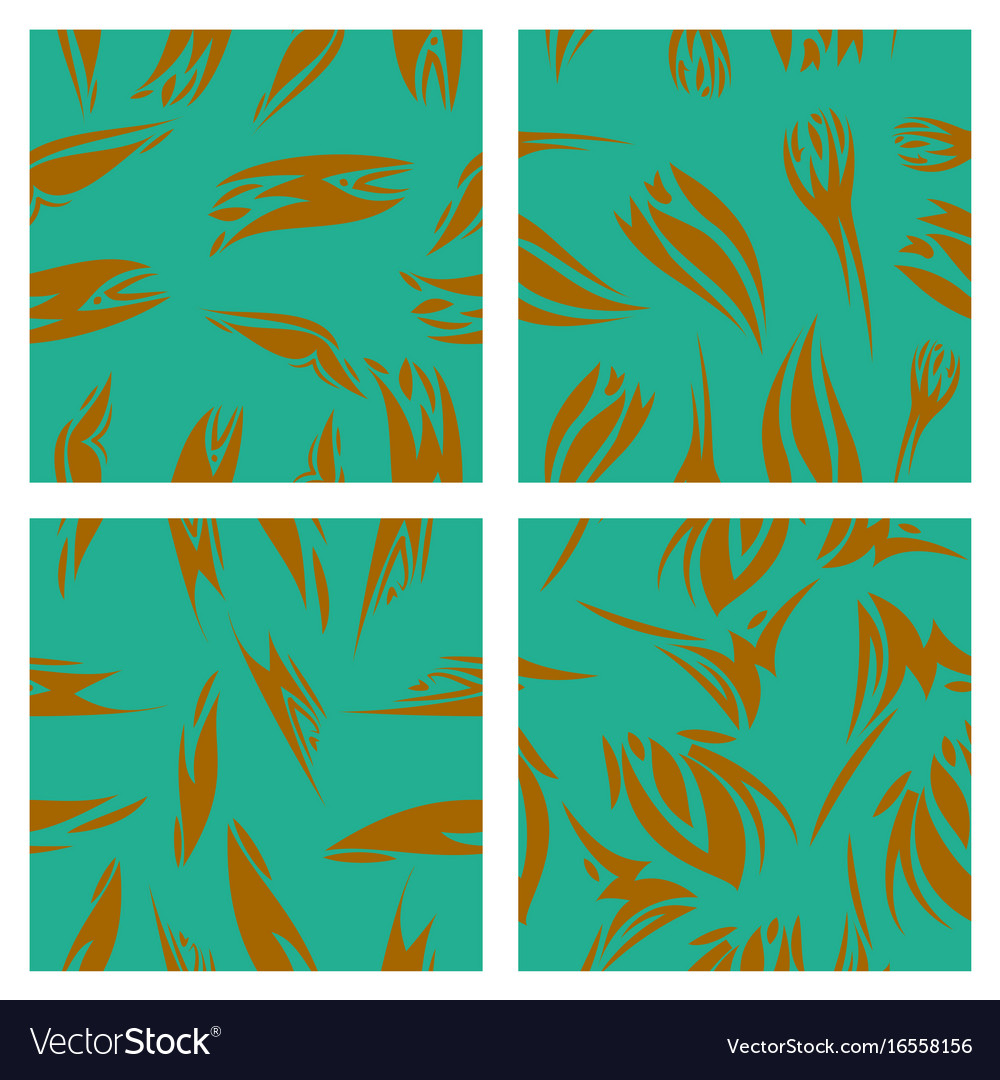 Assembly of patterns in striped style