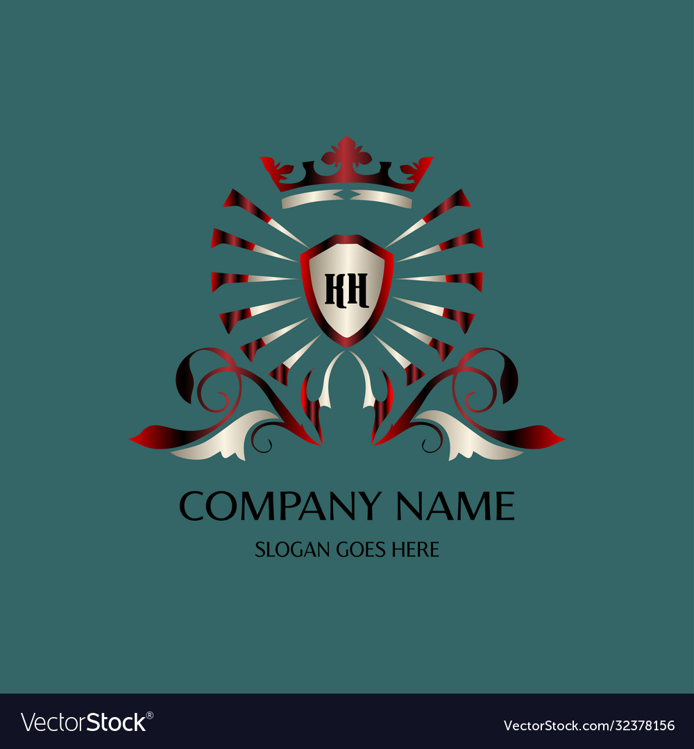 Colorful Initial Logo with Circle Template