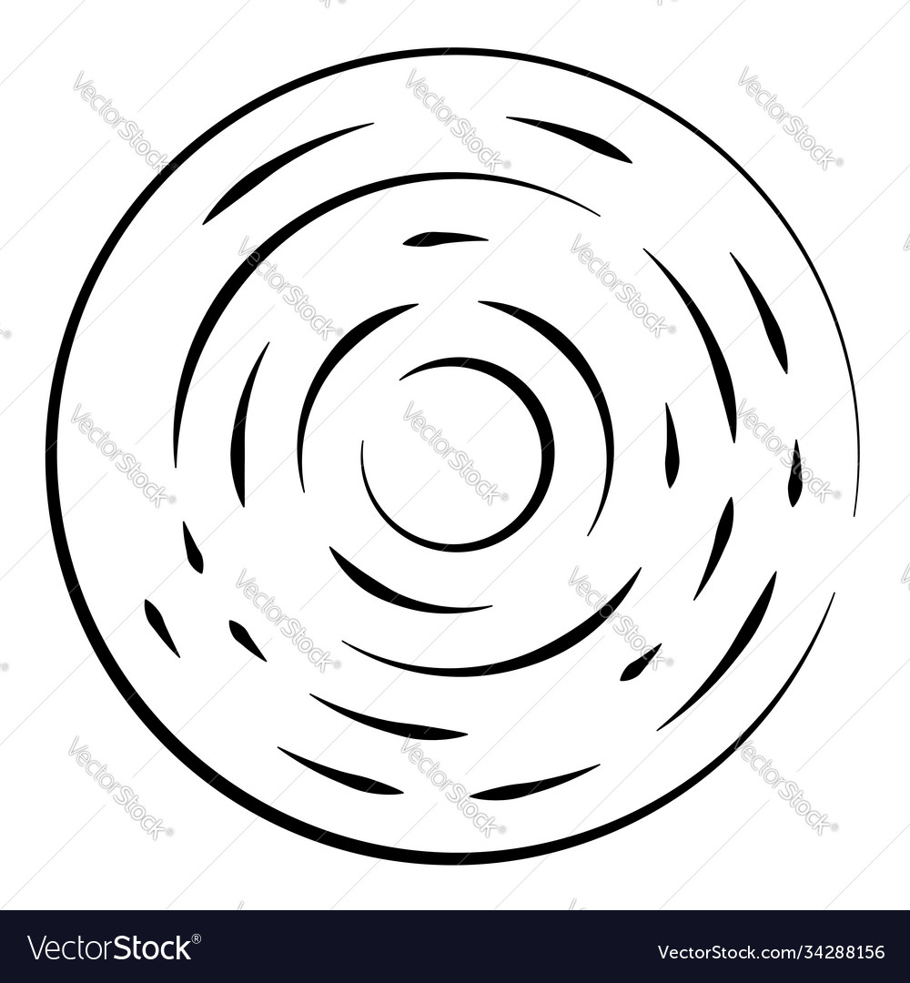 Radial radiating lines abstract burst element vector image Radial radiating lines abstract burst element