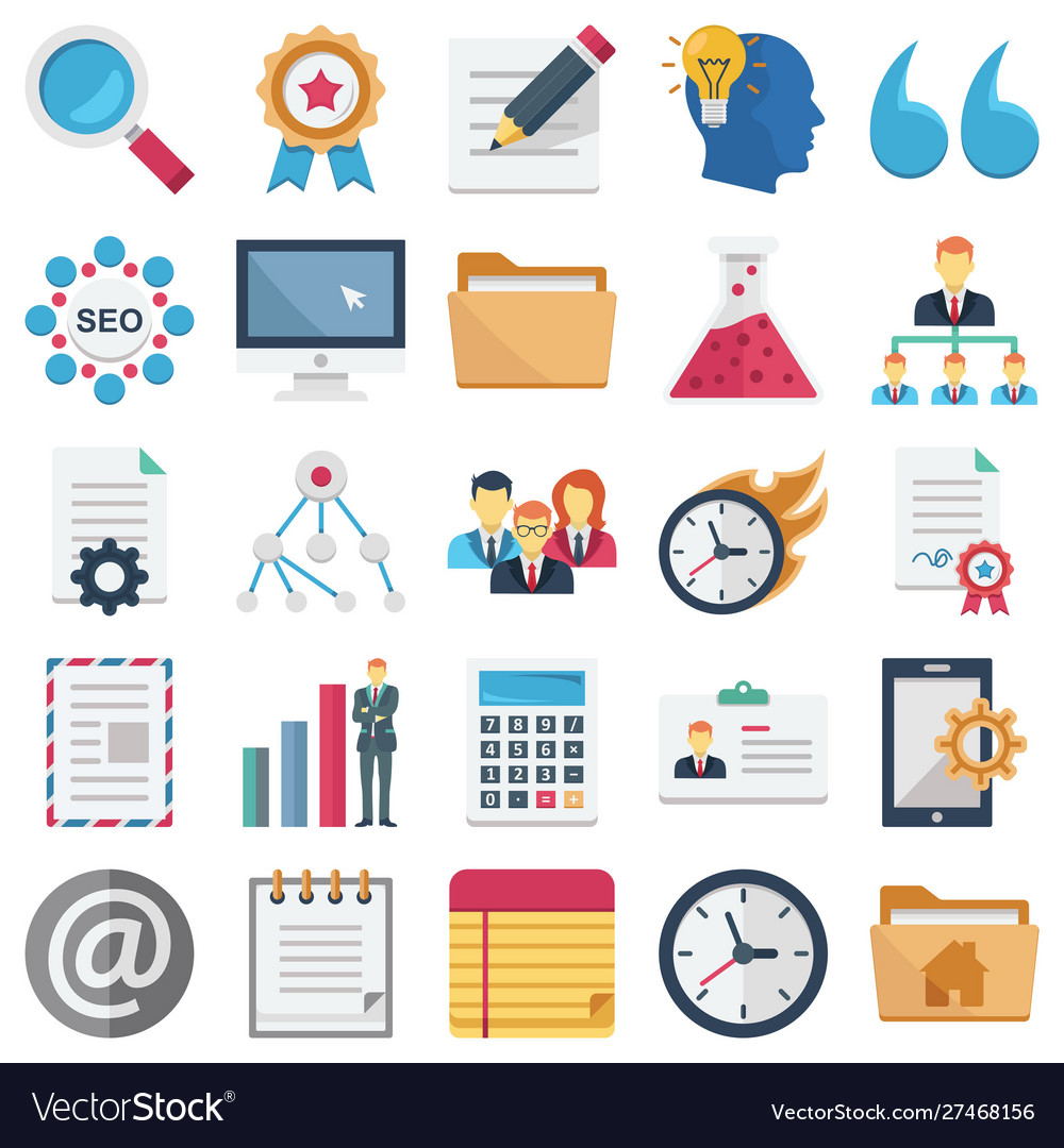Web and seo icons set every single icon yo