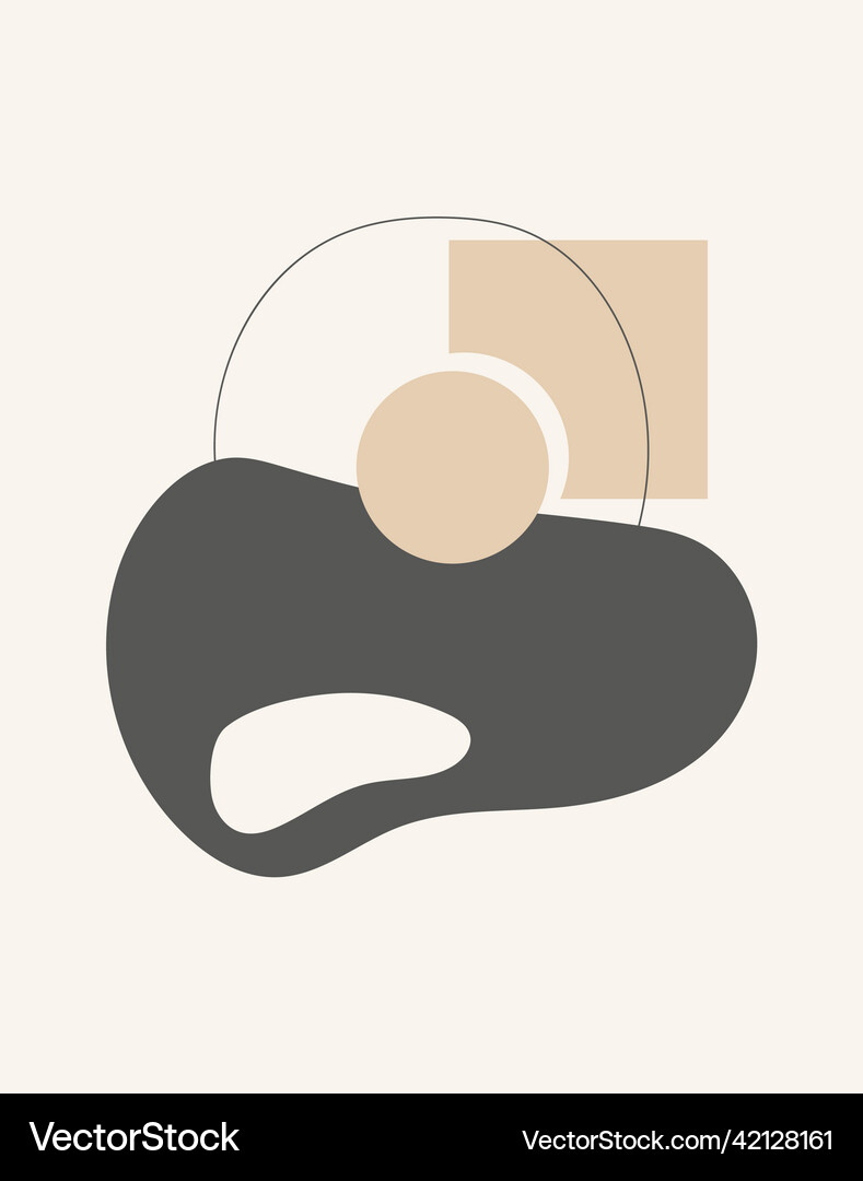 Abstract design with doodles Royalty Free Vector Image