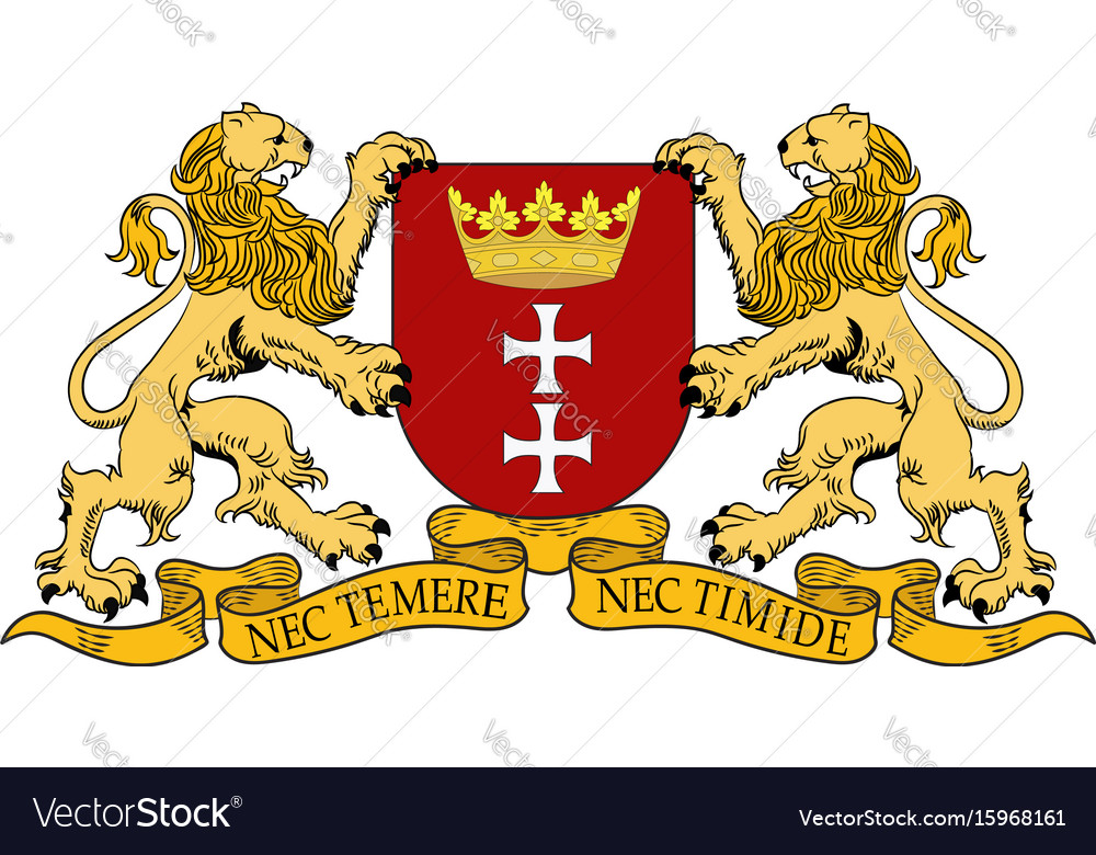 Wappen Danzig poland