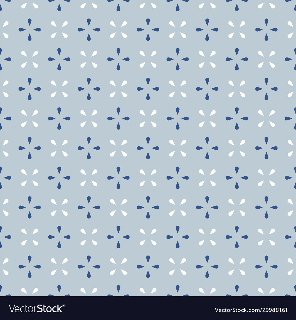 Geometric seamless pattern isolated objects