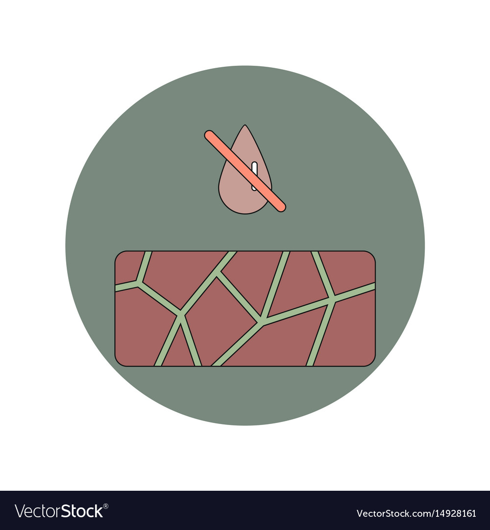In flat design of cracked