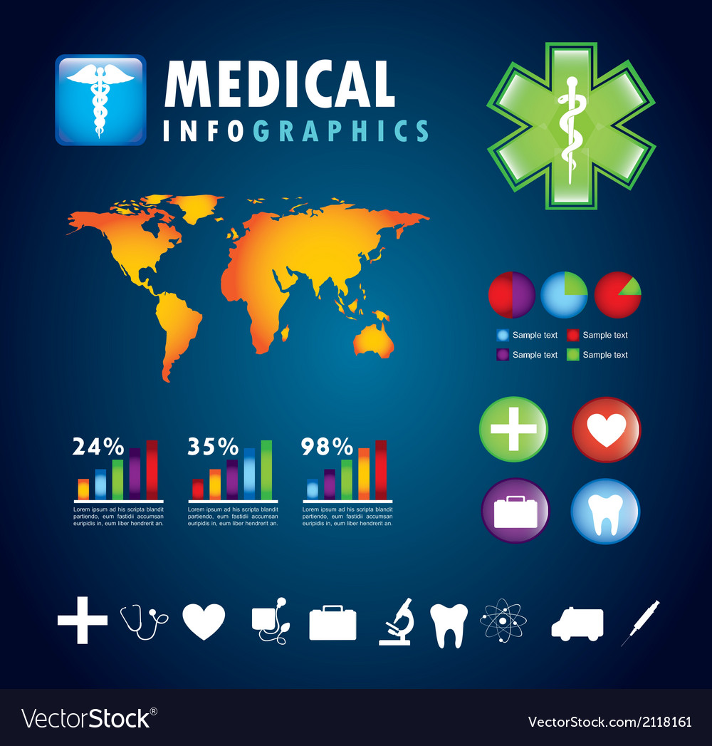 Infographics set with different elements