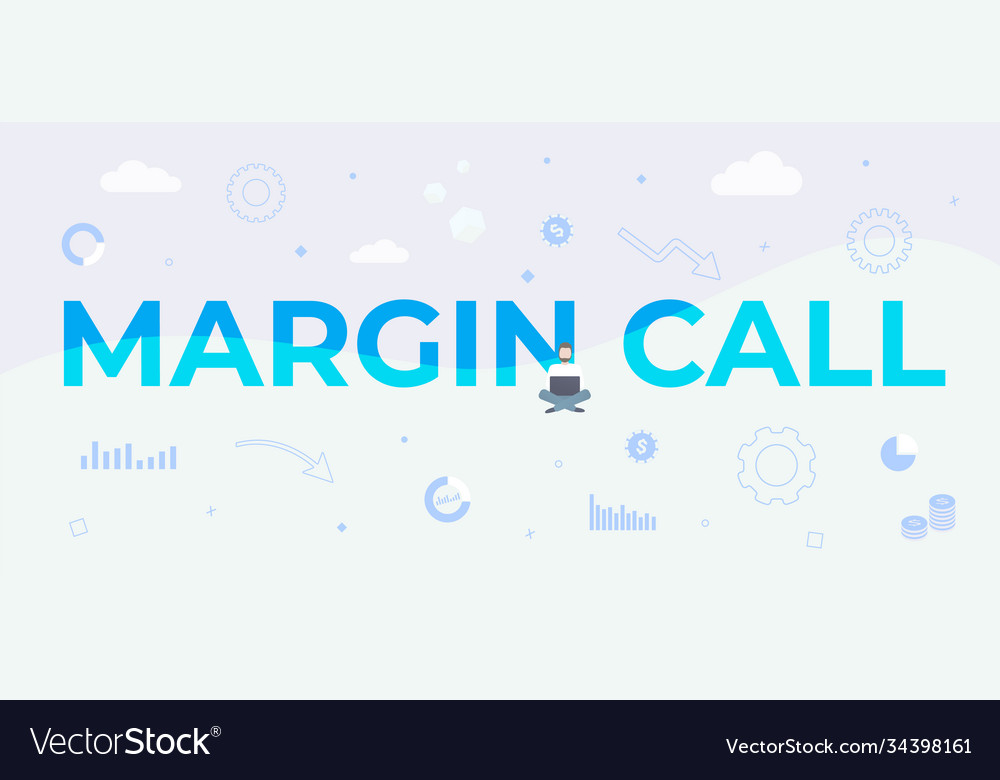 Margin Call Text Business Finance