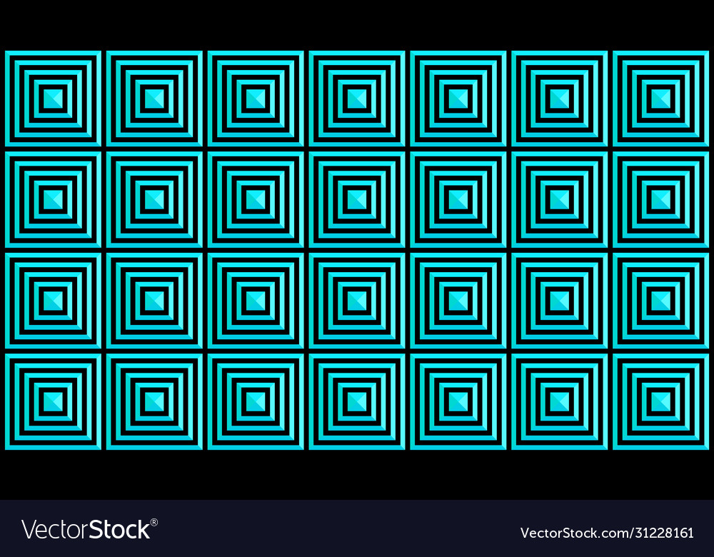 Rectangular seamless pattern blue vector image Rectangular seamless pattern blue