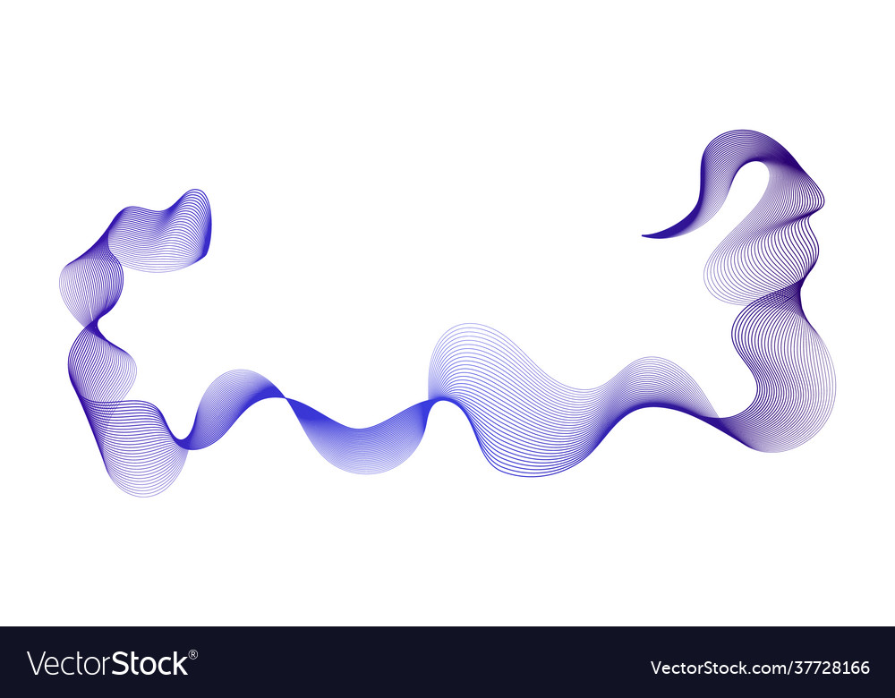 Abstract backdrop with wave gradient lines vector image Abstract backdrop with wave gradient lines