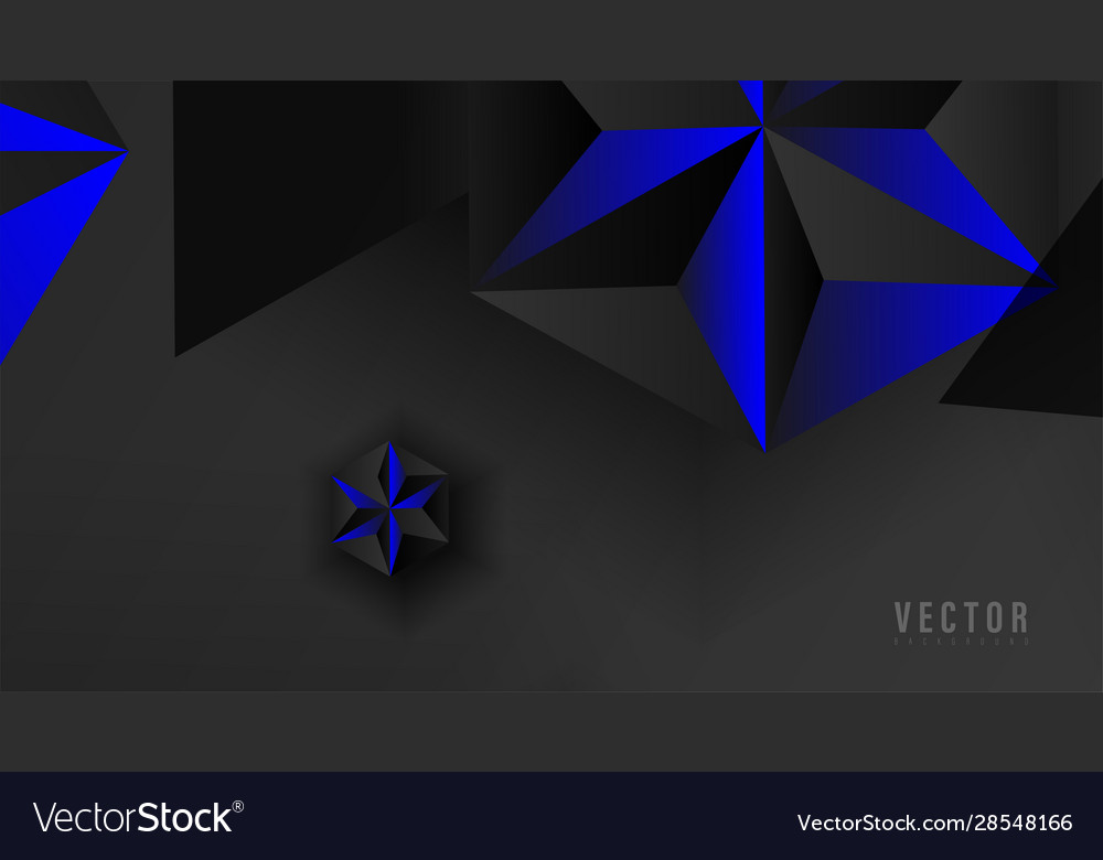 Abstract geometric background hexagon shape vector image Abstract geometric background hexagon shape