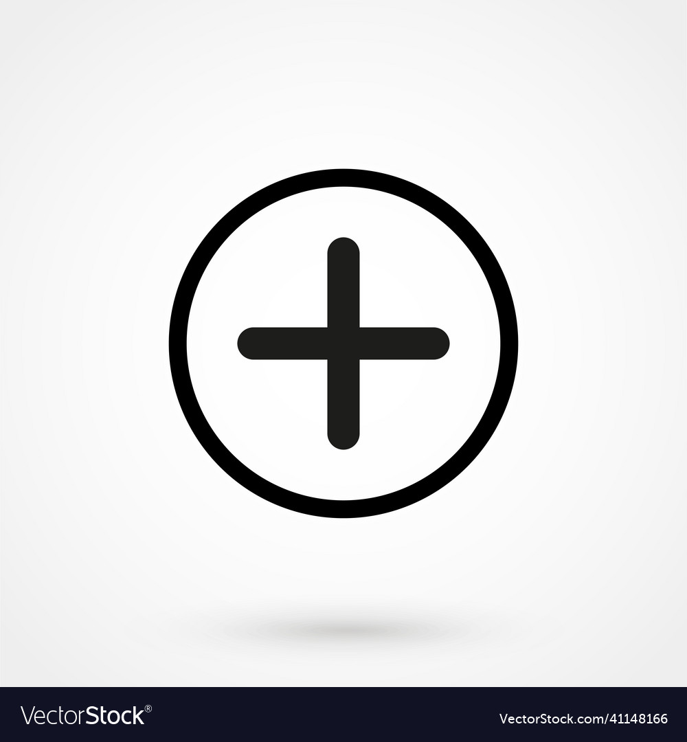 Add plus icon