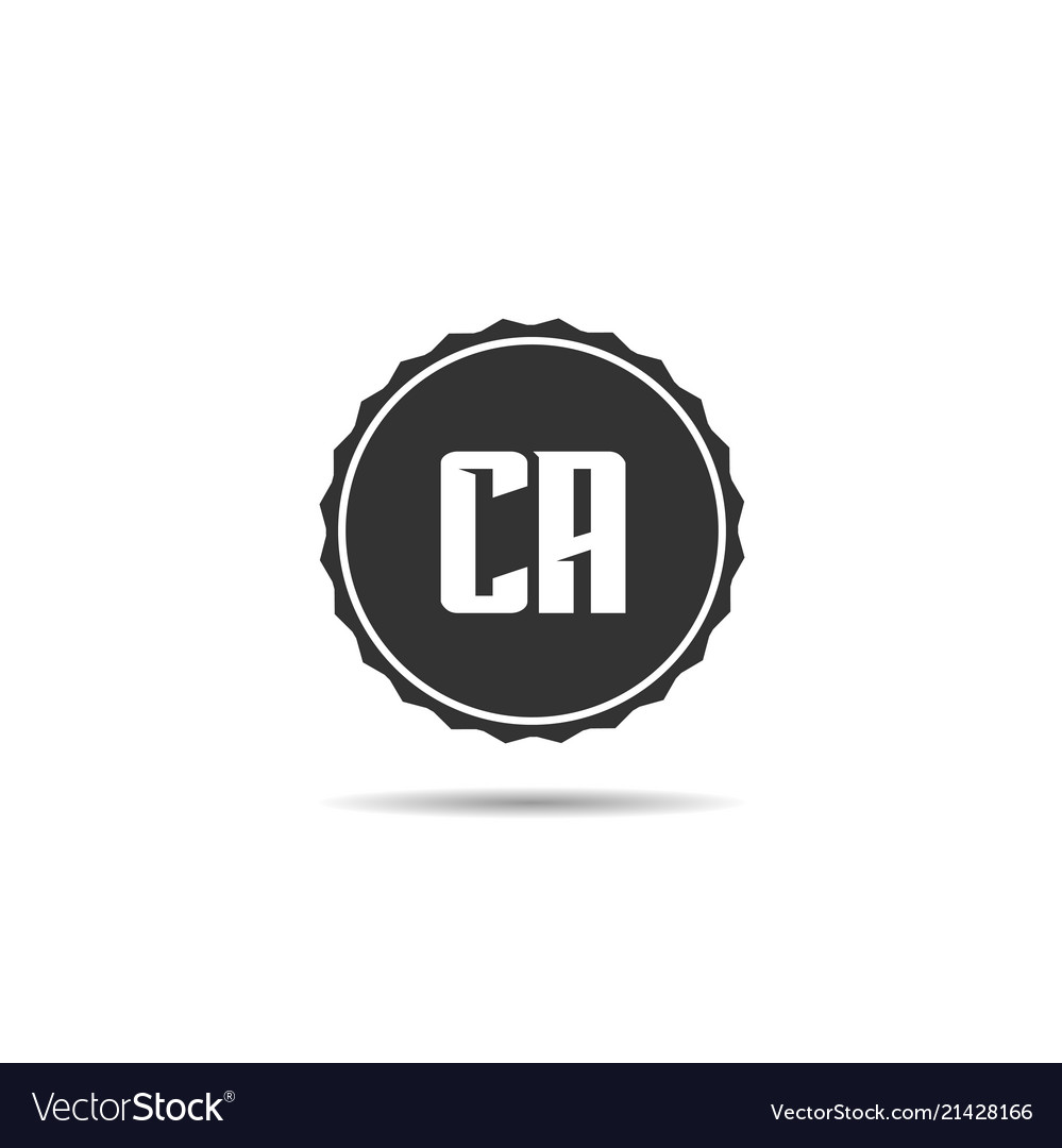 CA Letter Logo Vorlage - Minimalist & Modern