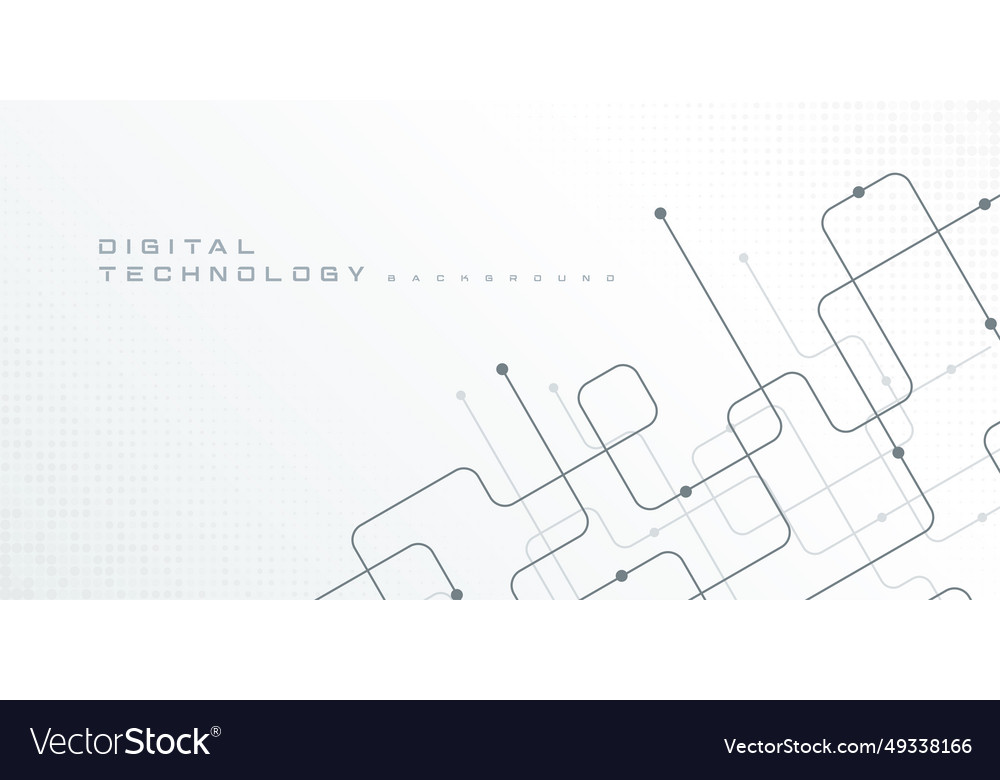 Digital technology futuristic internet network ai