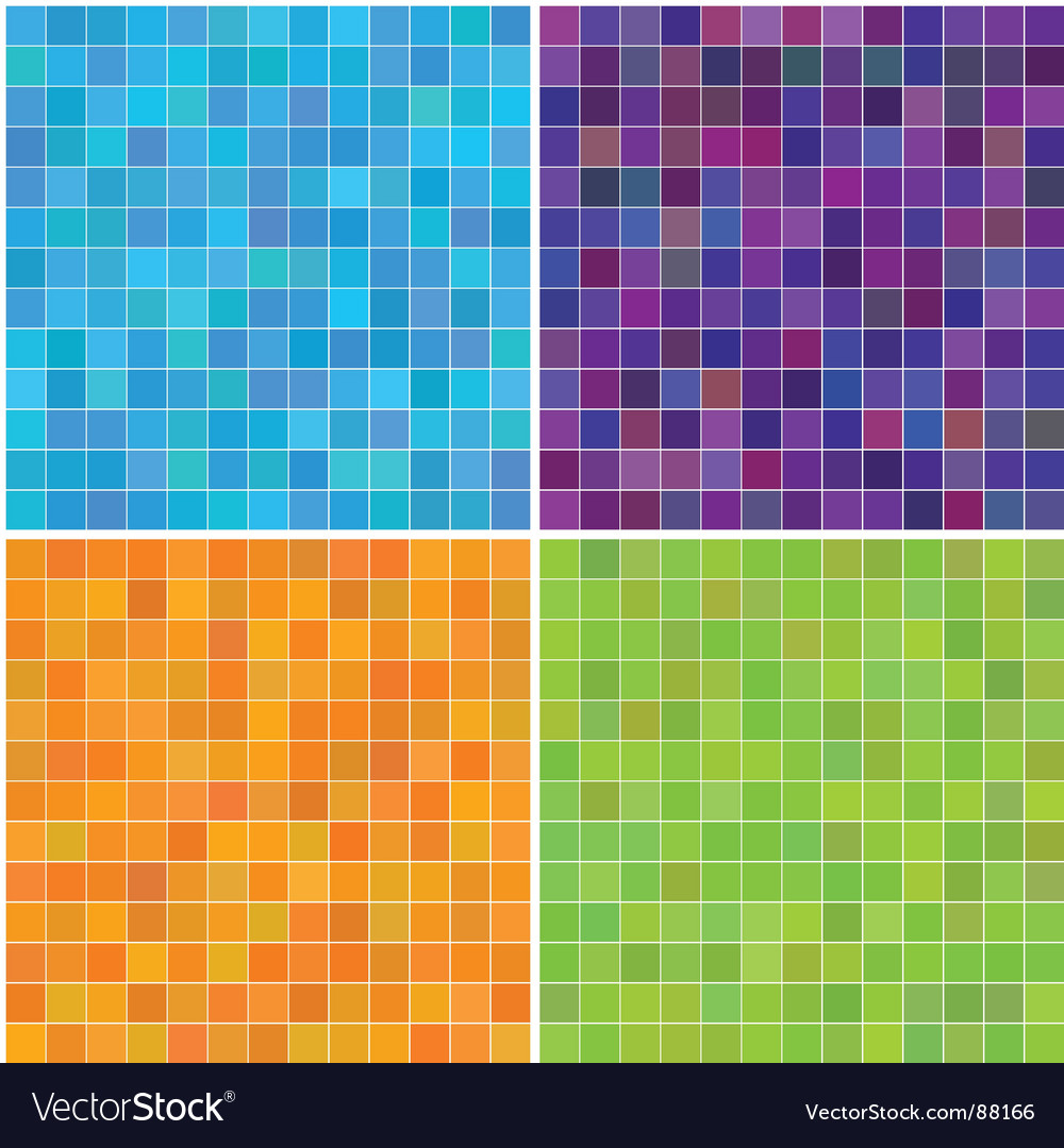 Geometric Square Tile Pattern
