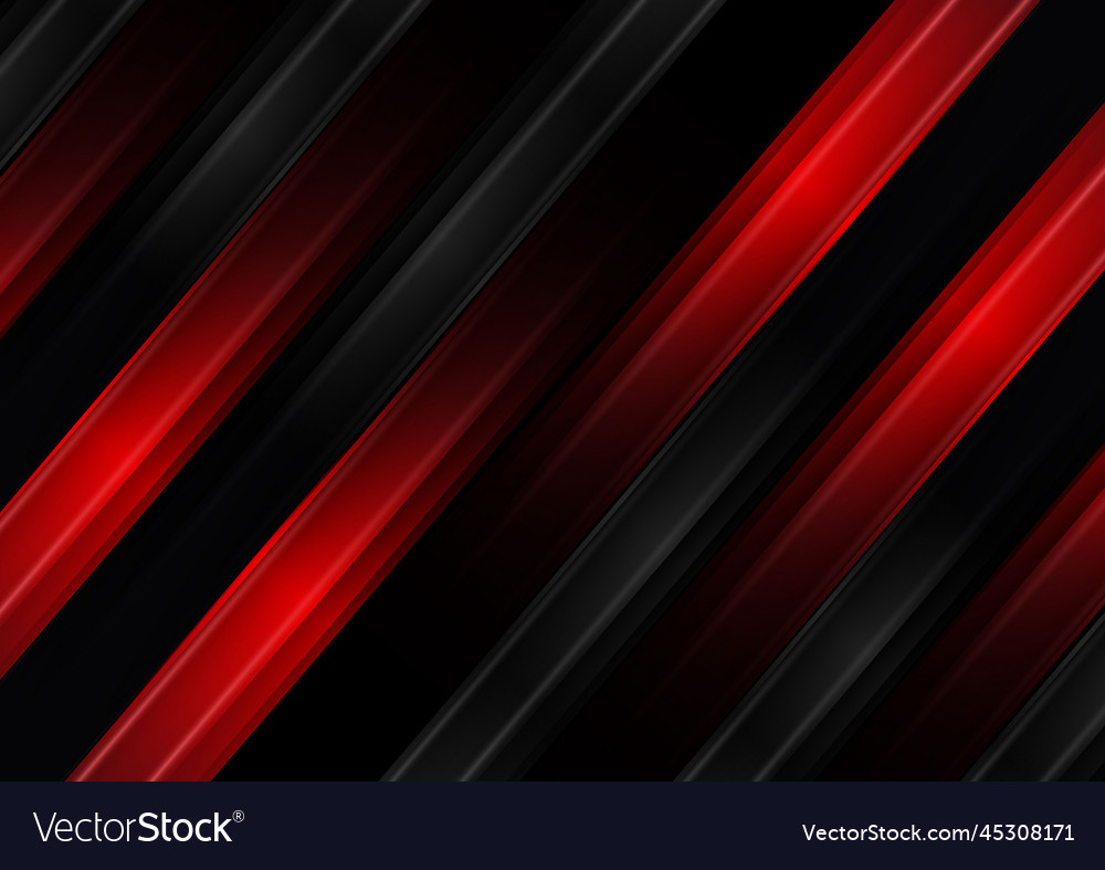 Abstract red and grey gradient geometric diagonal