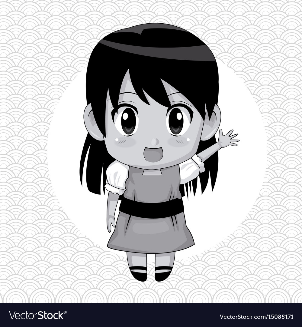 Monochrome abstract background with circular frame