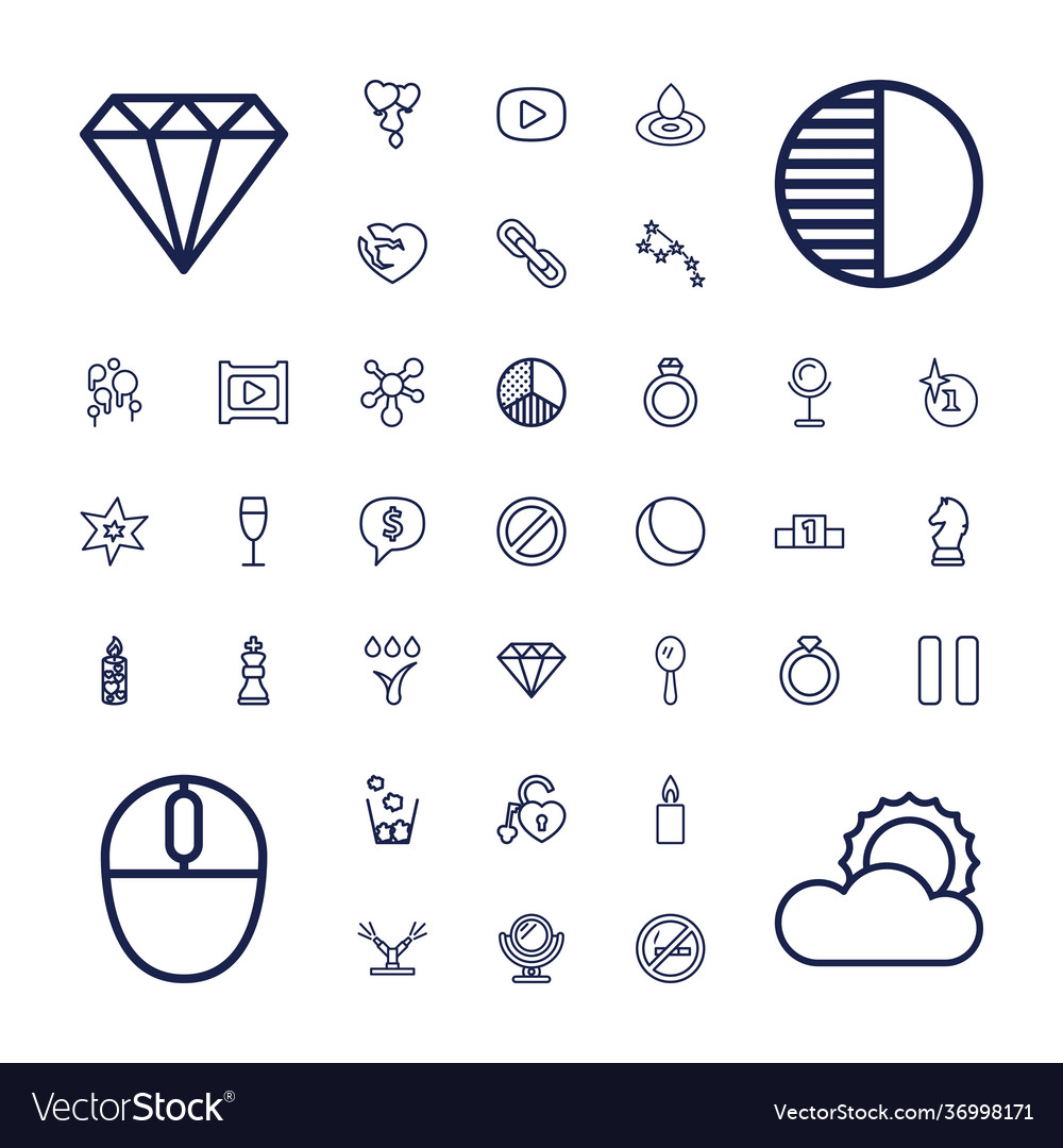 Shiny icons Royalty Free Vector Image - VectorStock