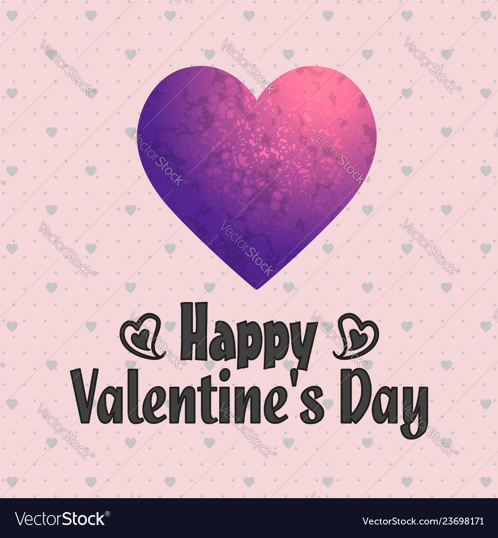 Valentines day background with icon set pattern Vector Image Valentines day background with icon set pattern