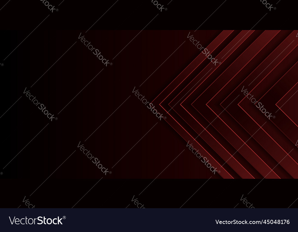 3d abstract background red right triangle frame