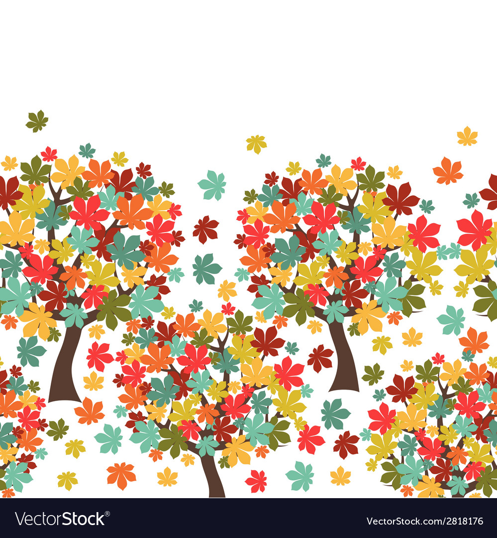 Autumn Tree Pattern