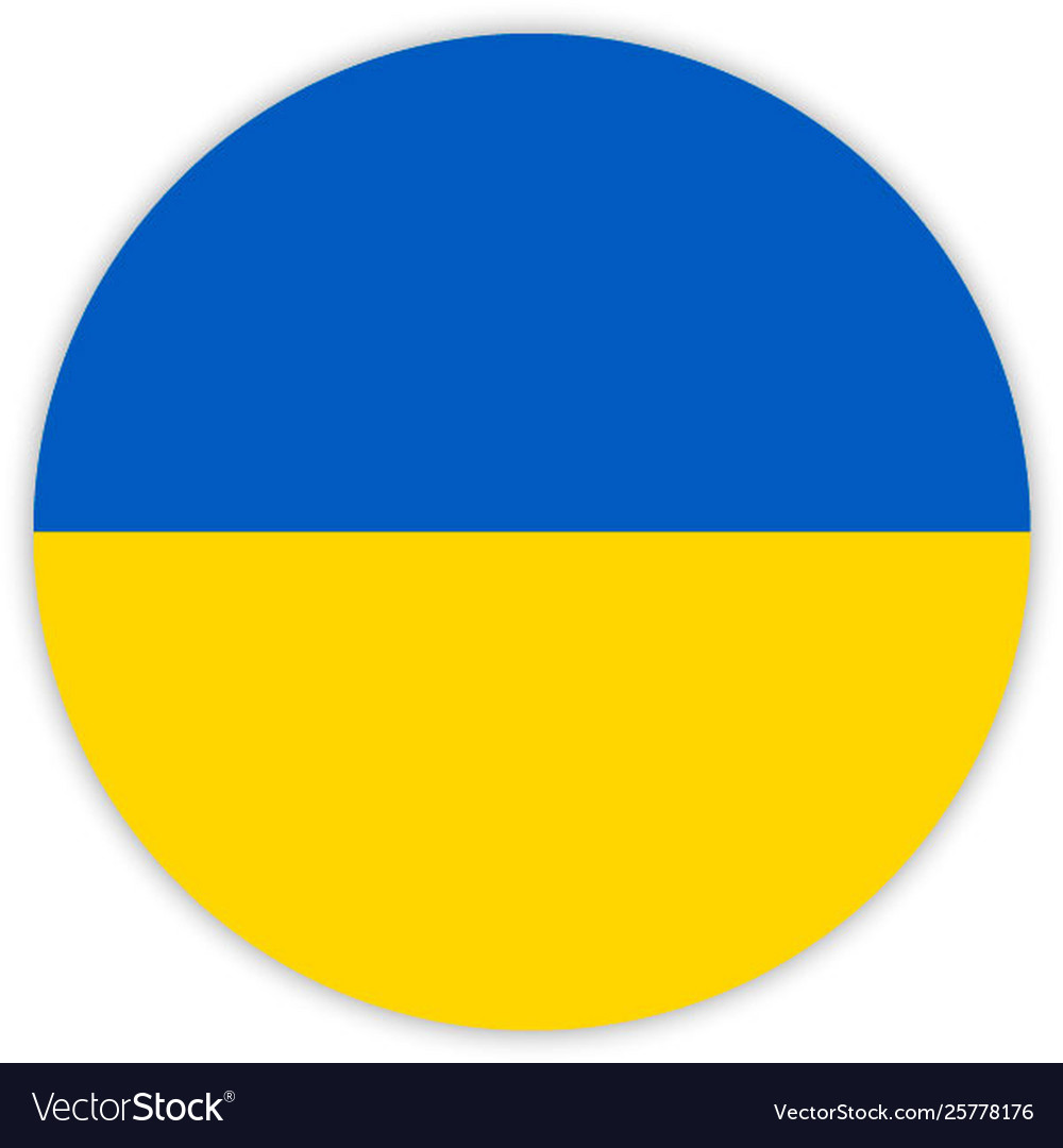Simple round flag