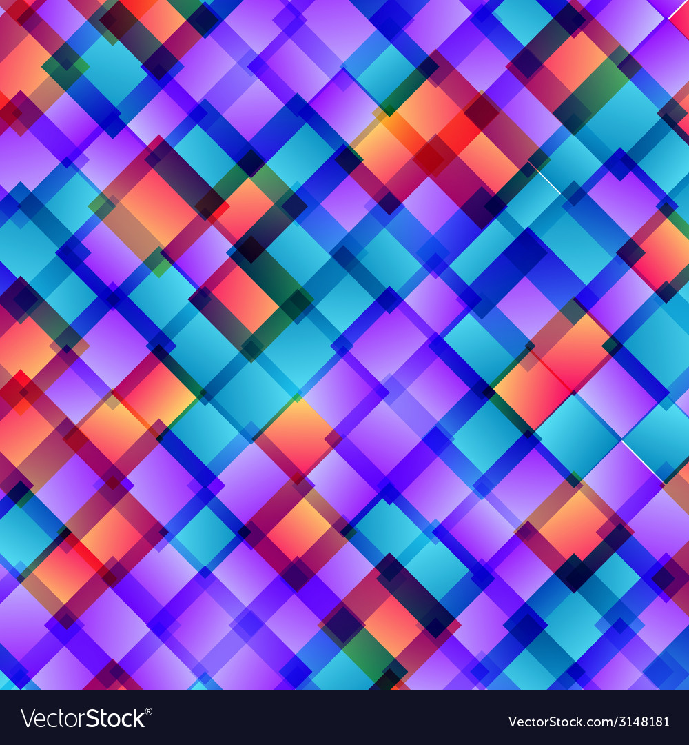 Abstract background of squares