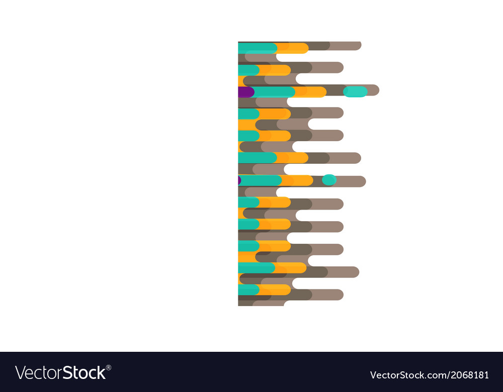 Abstract colorful curve background design