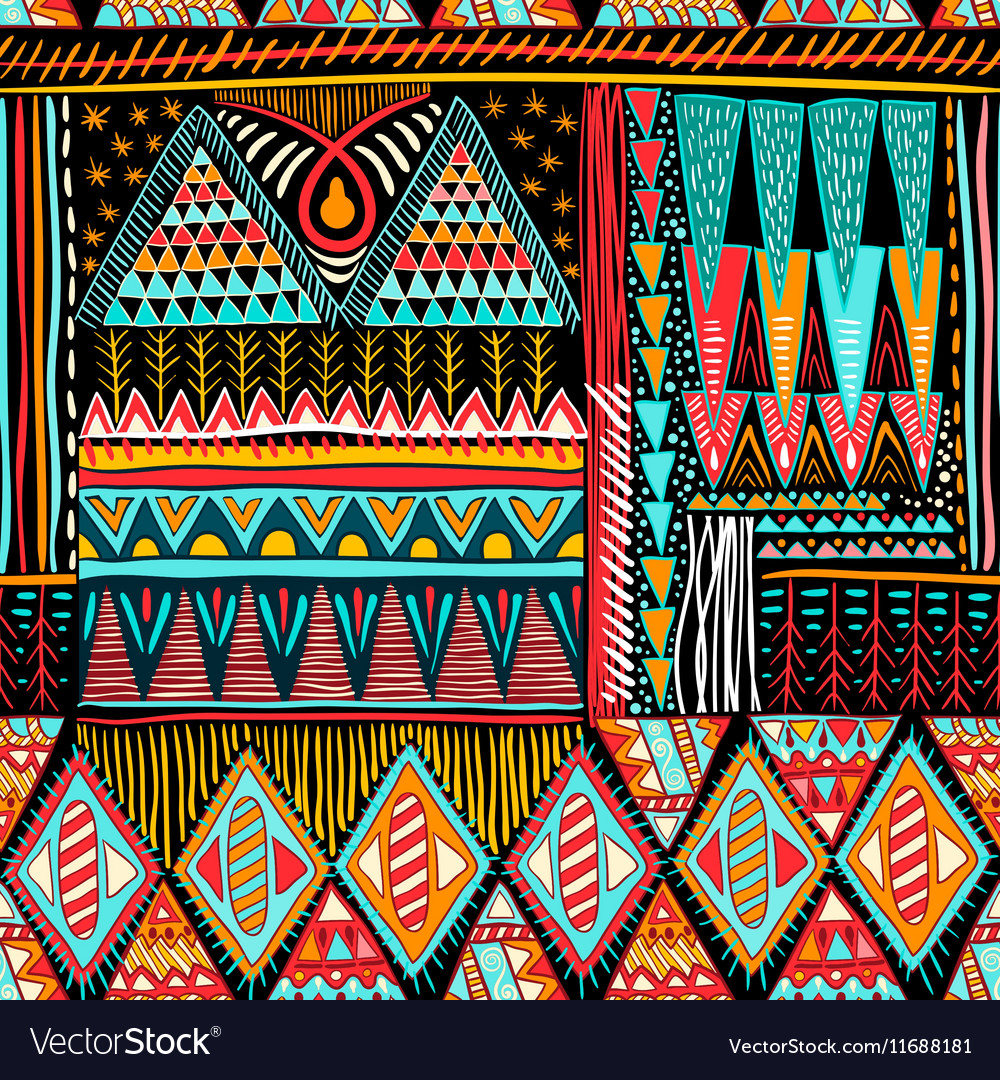 Colorful Ethnic Pattern