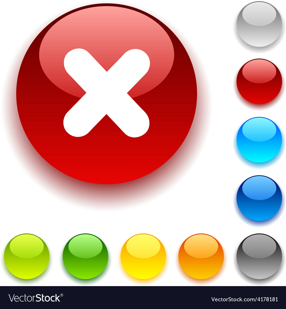 Cross button