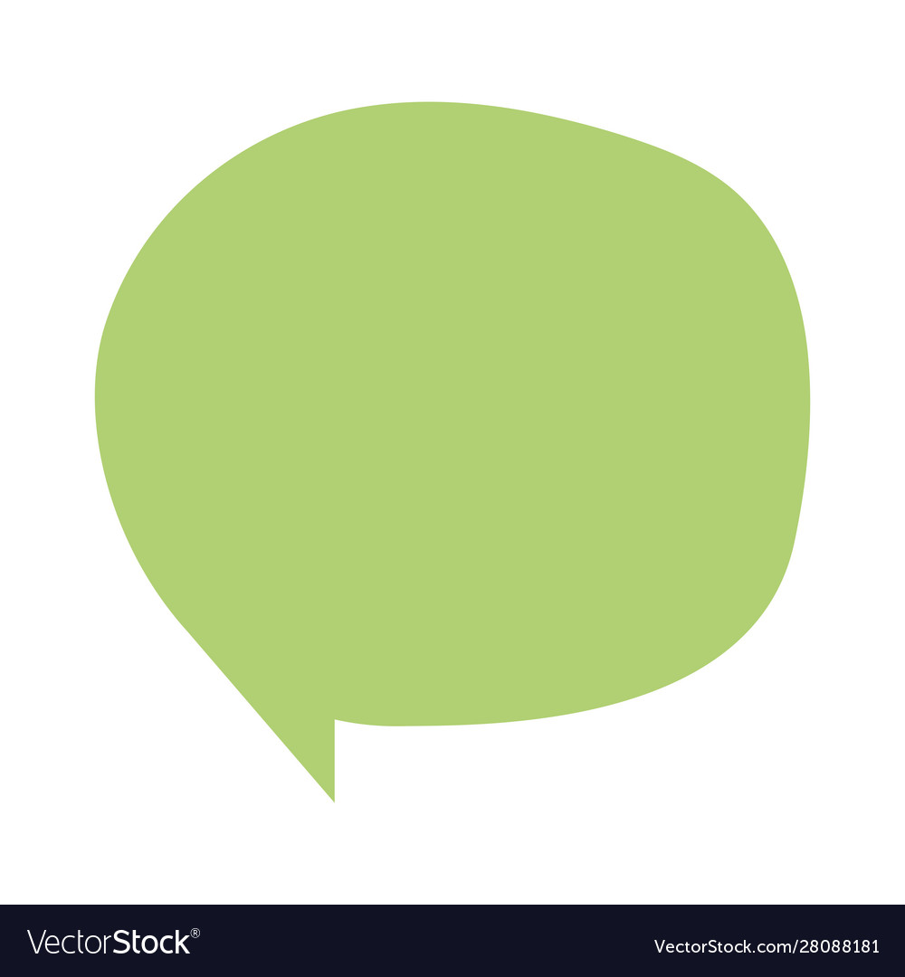 Isolated communication bubble icon design