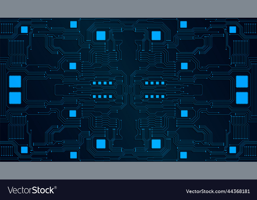Technology background with hi-tech digital data Vector Image Technology background with hi-tech digital data