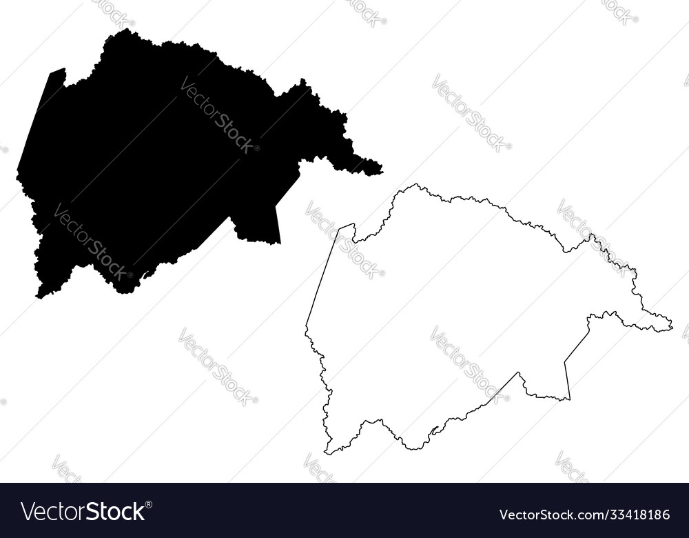 Breathitt county kentucky us united states Vector Image