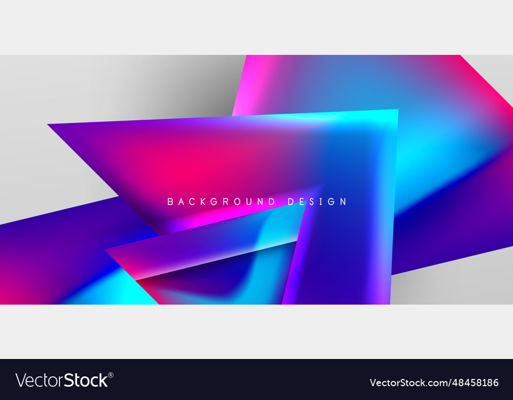 Futuristic triangle abstract background Vector Image Futuristic triangle abstract background