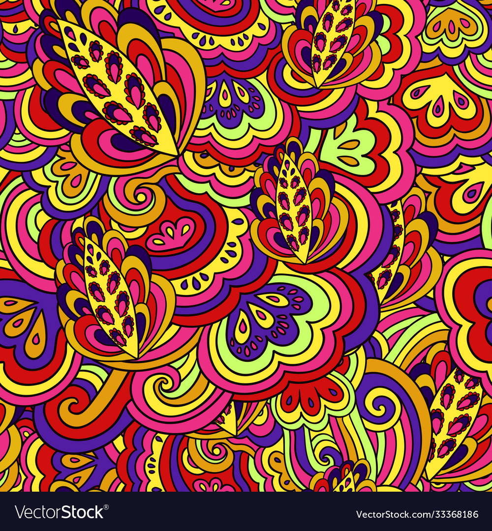 Psychedelic Colorful Pattern