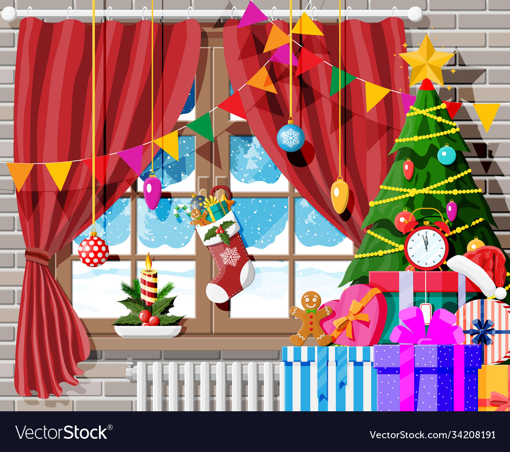 Cozy Christmas Room