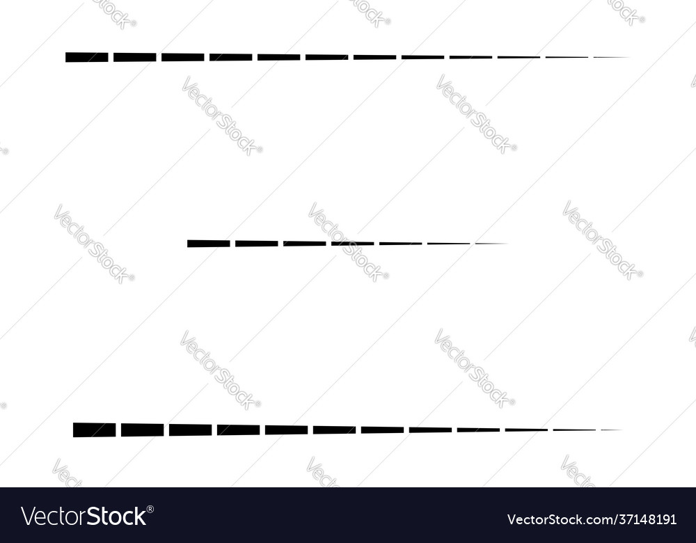 Dashed random straight parallel lines geometric Vector Image Dashed random straight parallel lines geometric